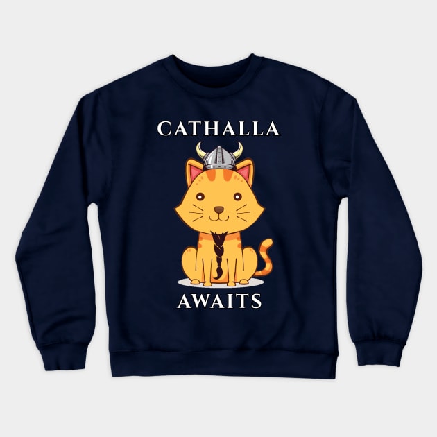 Cathalla Awaits Crewneck Sweatshirt by JKA